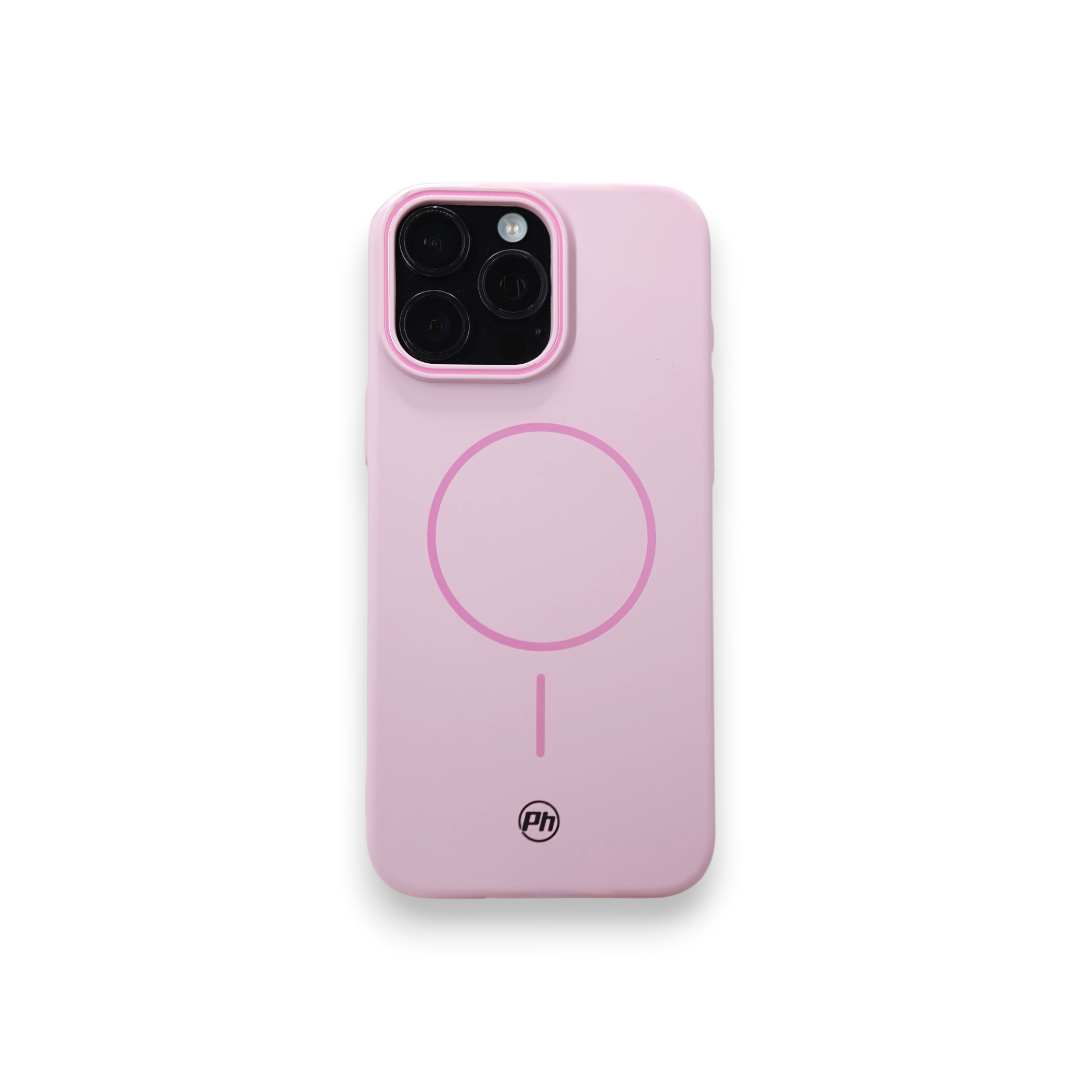 Capa Silicone Macio — Rosa